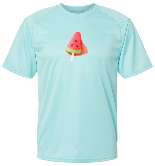 103 SW Watermelon Short Sleeve UPF 50+ Shirt Lake Shirt Beach Shirt Casual Shirt Outdoor Shirt Gardening Shirt