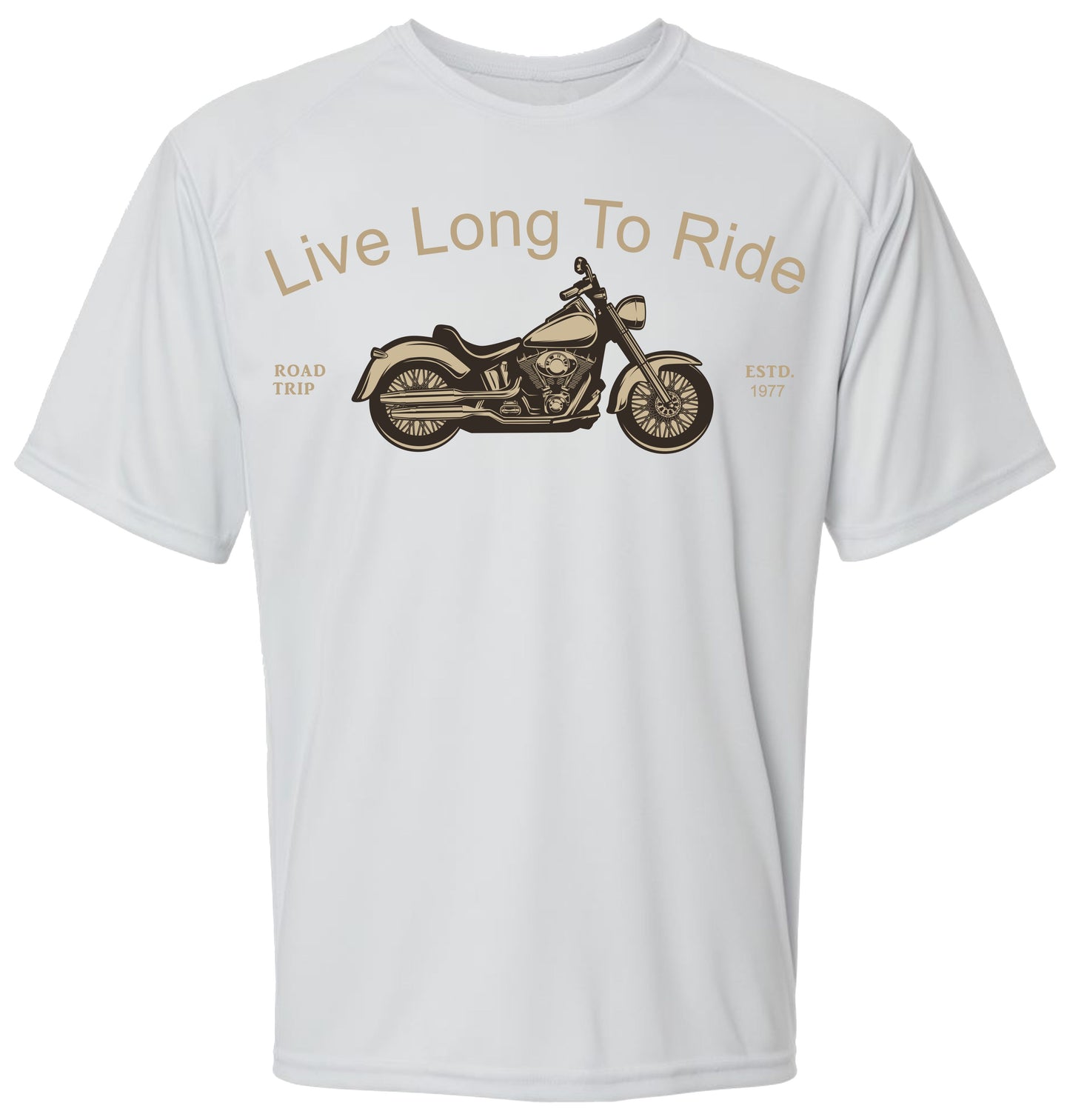 104 SM Live to Ride Short Sleeve UPF 50+ Shirt Biker Shirt Casual Shirt Lake Shirt Outdoor Shirt Fishing Shirt