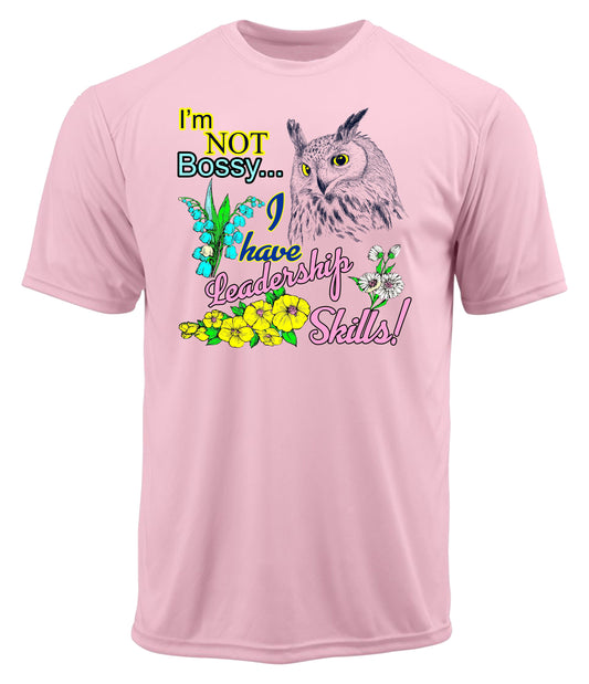 136 SW I'm Not Bossy Short Sleeve UPF 50+ Shirt Lake Shirt Beach Shirt Casual Shirt Gardening Shirt