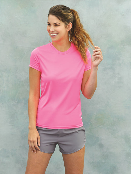 204PW Ladies Islander Short Sleeve UPF50+ Shirt