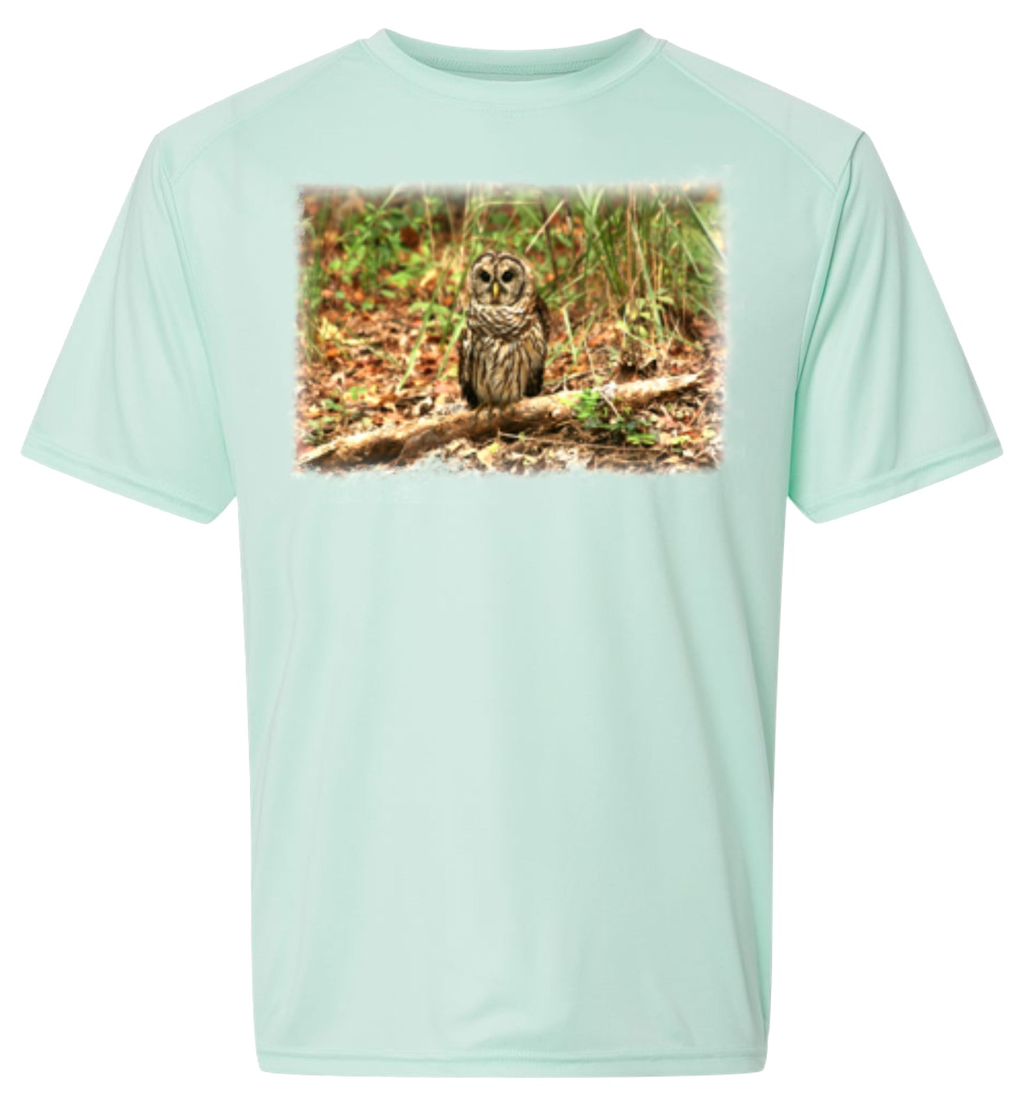 26 SW Owl Short Sleeve UPF 50+ Shirt Gardening Shirt Outdoor Shirt Garden Shirt Lake Shirt Beach Shirt