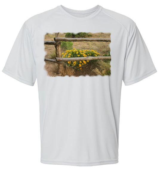 28 SW Daisy Out West Short Sleeve UPF 50+ Shirt Outdoor Shirt Beach Shirt Lake Shirt Gardening Shirt Garden Shirt Adventure Shirt