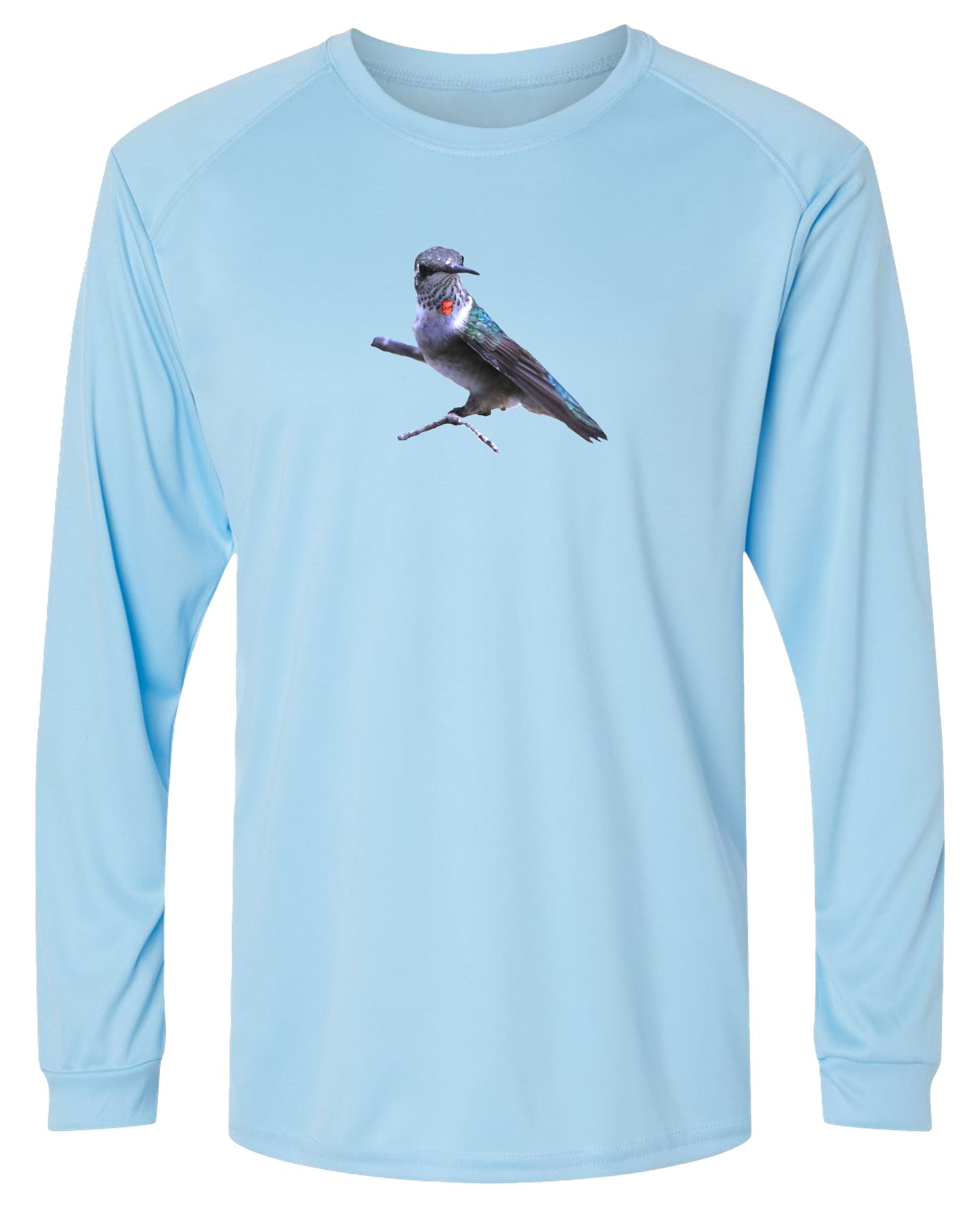 3 LW Hummingbird Long Sleeve UPF 50+ Shirt Gardening Shirt Lake Shirt Beach Shirt Outdoor Shirt Nature Shirt