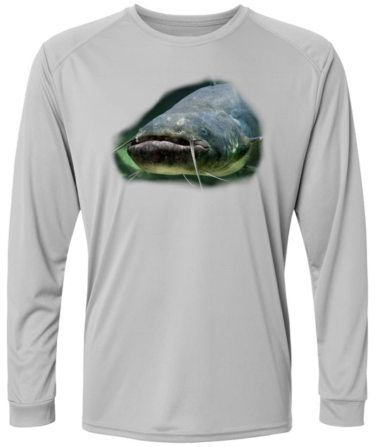 44 LM Catfish Long Sleeve UPF 50+ Shirt Catfishing Shirt Fishing Shirt Lake Shirt