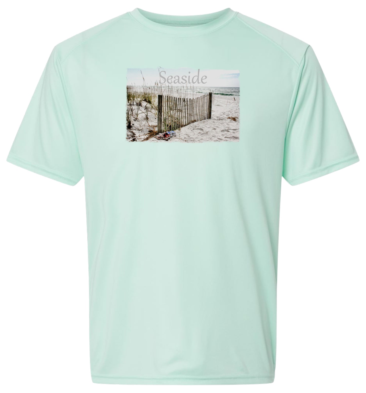 46 SW Seaside and Shoes Short Sleeve UPF 50+ Shirt Beach Shirt Florida Shirt Lake Shirt Vacation Shirt Casual Shirt Sun Shirt