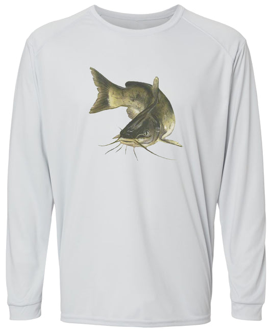 52 LM Catfish Long Sleeve UPF 50+ Shirt Fishing Shirt Lake Shirt Catfishing Shirt Beach Shirt