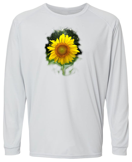 53 LW Sunflower Long Sleeve UPF 50+ Shirt Lake Shirt Gardening Shit Outdoor Shirt Beach Shirt Casual Shirt