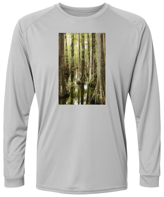 53 LM Swamp 2 Long Sleeve UPF 50+ Fishing Shirt Lake Shirt Beach Shirt Wildlife Shirt