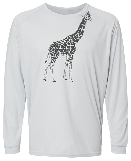 54 LW Giraffe Long Sleeve UPF 50+ Shirt Lake Shirt Gardening Shirt Casual Shirt Beach Shirt Outdoor Shirt