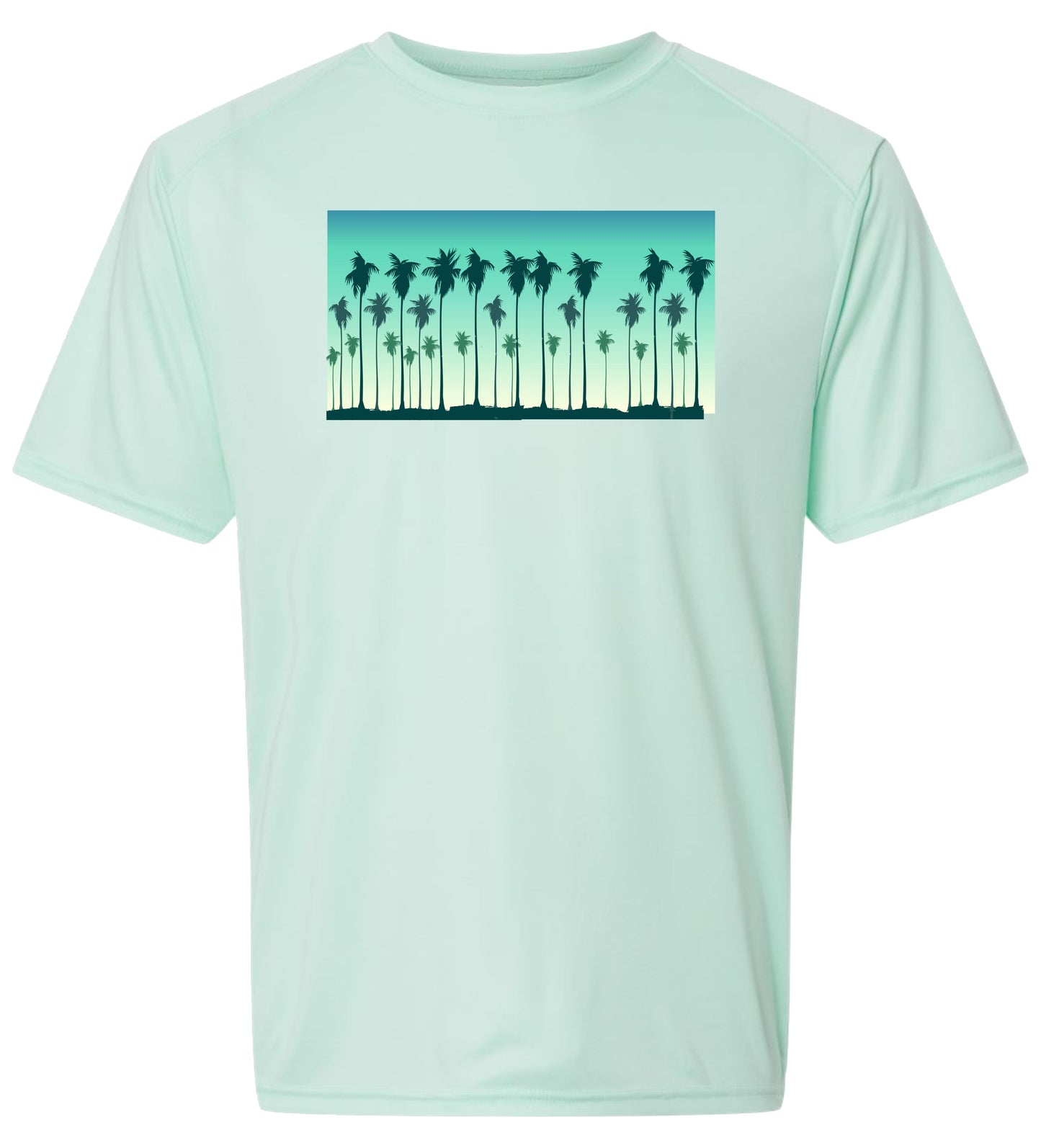 55 SW Palm Trees Short Sleeve UPF 50+ Shirt Beach Shirt Outdoor Shirt Lake Shirt Casual Shirt