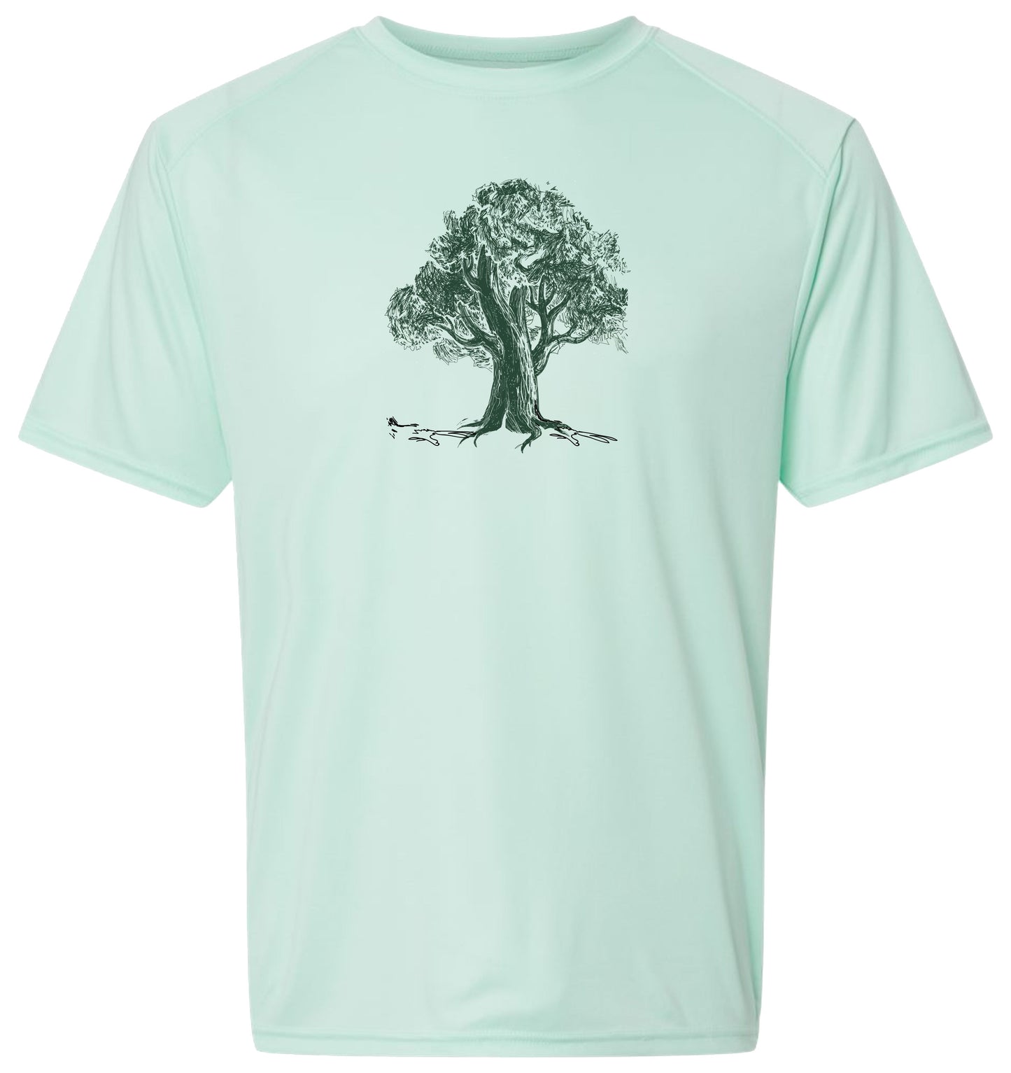 56 SM Tree Short Sleeve UPF 50+ Shirt Gardening Shirt Nature Shirt Outdoor Shirt Lake Shirt Beach Shirt