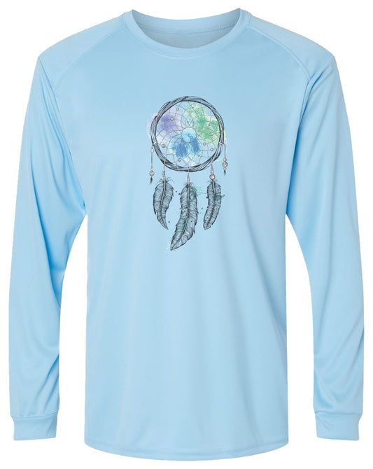 58 LW Dream Catcher Long Sleeve UPF 50+ Shirt Casual Shirt Lake Shirt Outdoor Shirt Gardening Shirt Beach Shirt