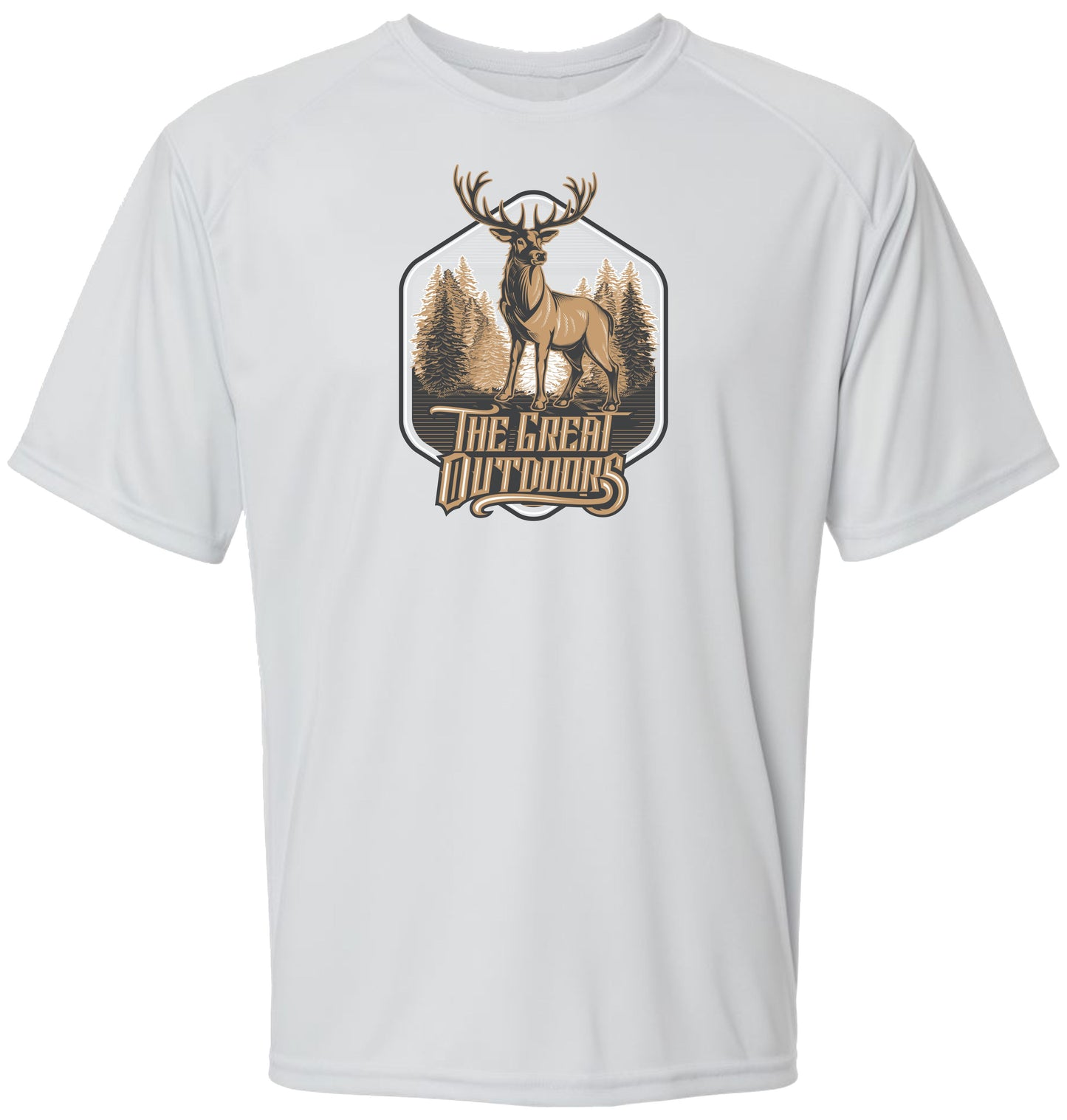 59 SM The Great Outdoors Short Sleeve UPF 50+ Shirt Hiking Shirt Hunting Shirt Outdoor Shirt Nature Shirt Casual Shirt