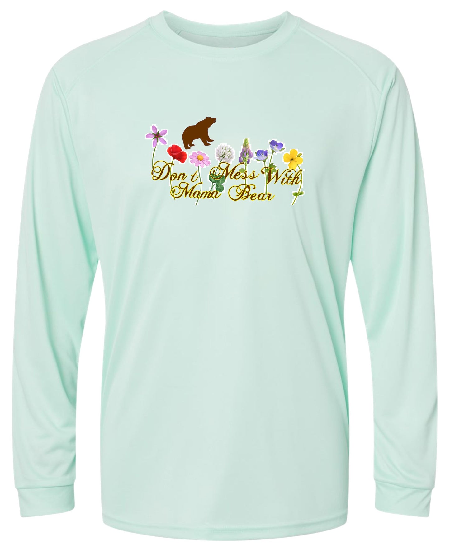 5 LW Mama Bear Long Sleeve UPF 50+ Shirt Gardening Shrit Lake Shirt Mother's Day Shirt