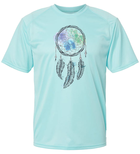 64 SW Dream Catcher Short Sleeve UPF 50+ Shirt Outdoor Shirt Nature Shirt Lake Shirt Beach Shirt Vacation Shirt Gardening Shirt Garden Shirt