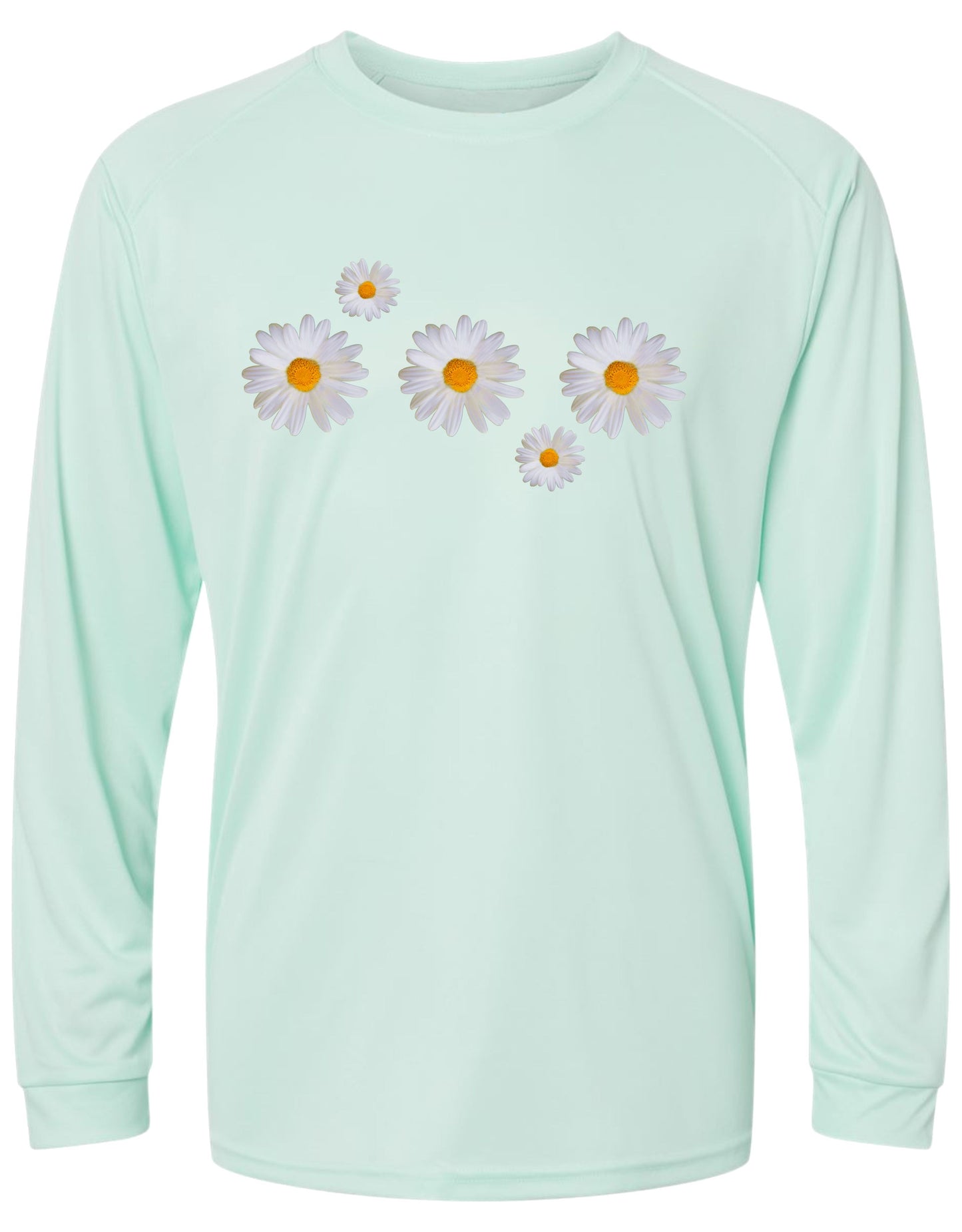 66 LW 5 Daisies Long Sleeve UPF 50+ Shirt Lake Shirt Gardening Shirt Outdoor Shirt Beach Shirt Casual Shirt