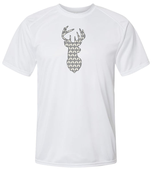 69 SM Deer Head Short Sleeve UPF 50+ Shirt Wildlife Shirt Casual Shirt Hunting Shirt