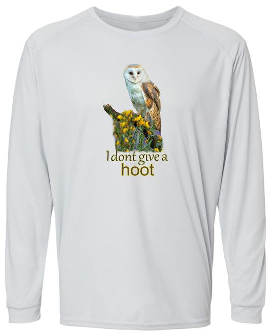 70 LW I Don't Give a Hoot Long Sleeve UPF 50+ Shirt Gardening Shirt Lake Shirt Outdoor Shirt Beach Shirt Casual Shirt