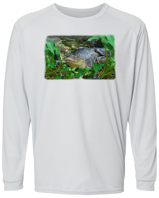 78 LM Alligator Long Sleeve UPF 50+ Shirt Swamp Shirt Adventure Shirt Fishing Shirt Hunting Shirt